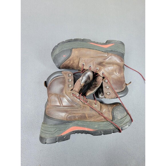 Red Wing King Toe Work Boots Mens Size 9.5 Waterproof Leather Safety 3516 Toe - Picture 6 of 14